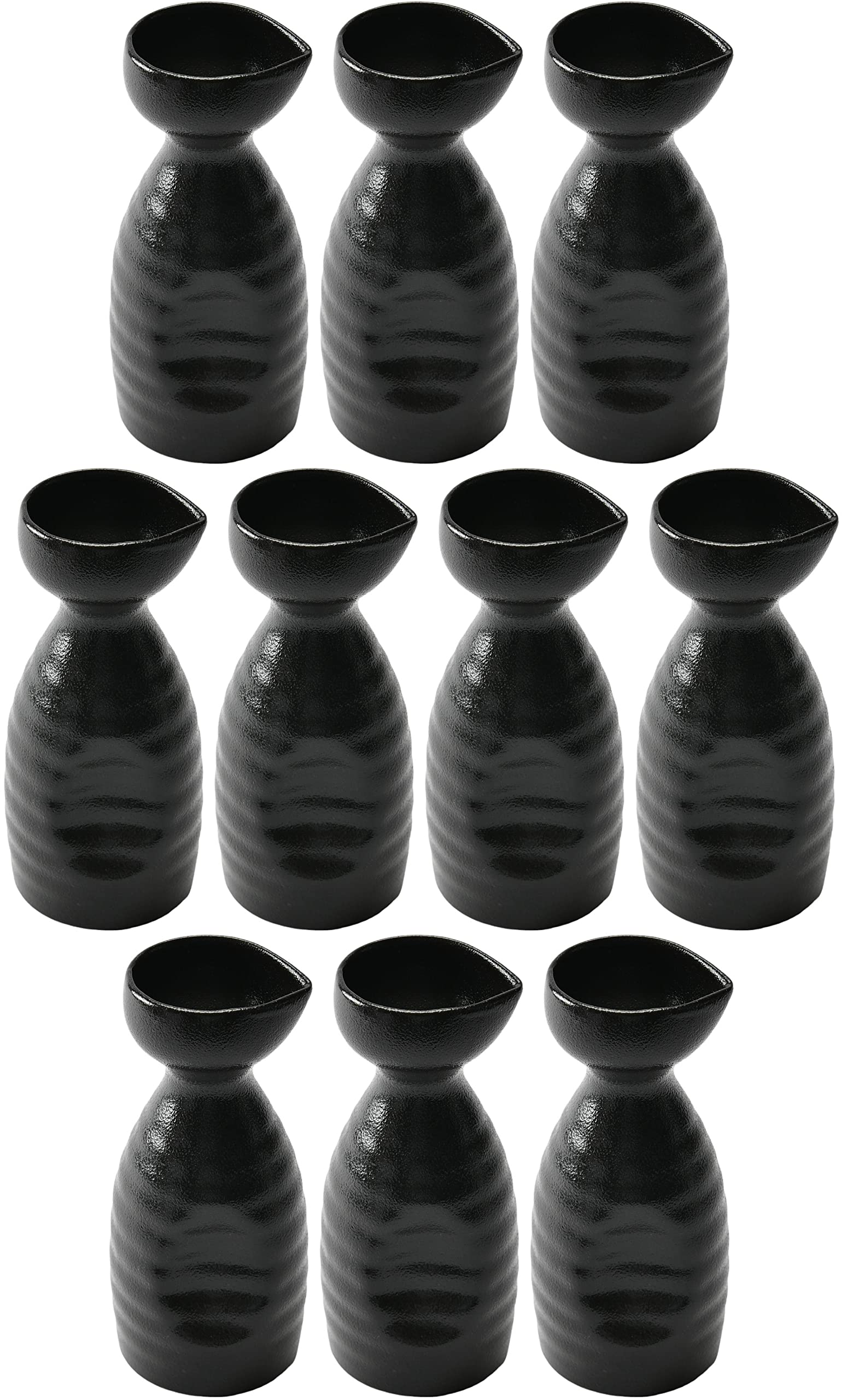 Amazon｜10個セット 瀬戸黒 徳利（大）[73×156mm] | 徳利｜徳利